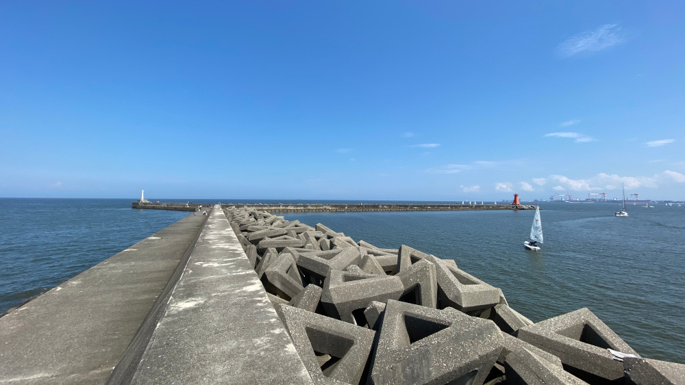 阿漕浦海岸堤防